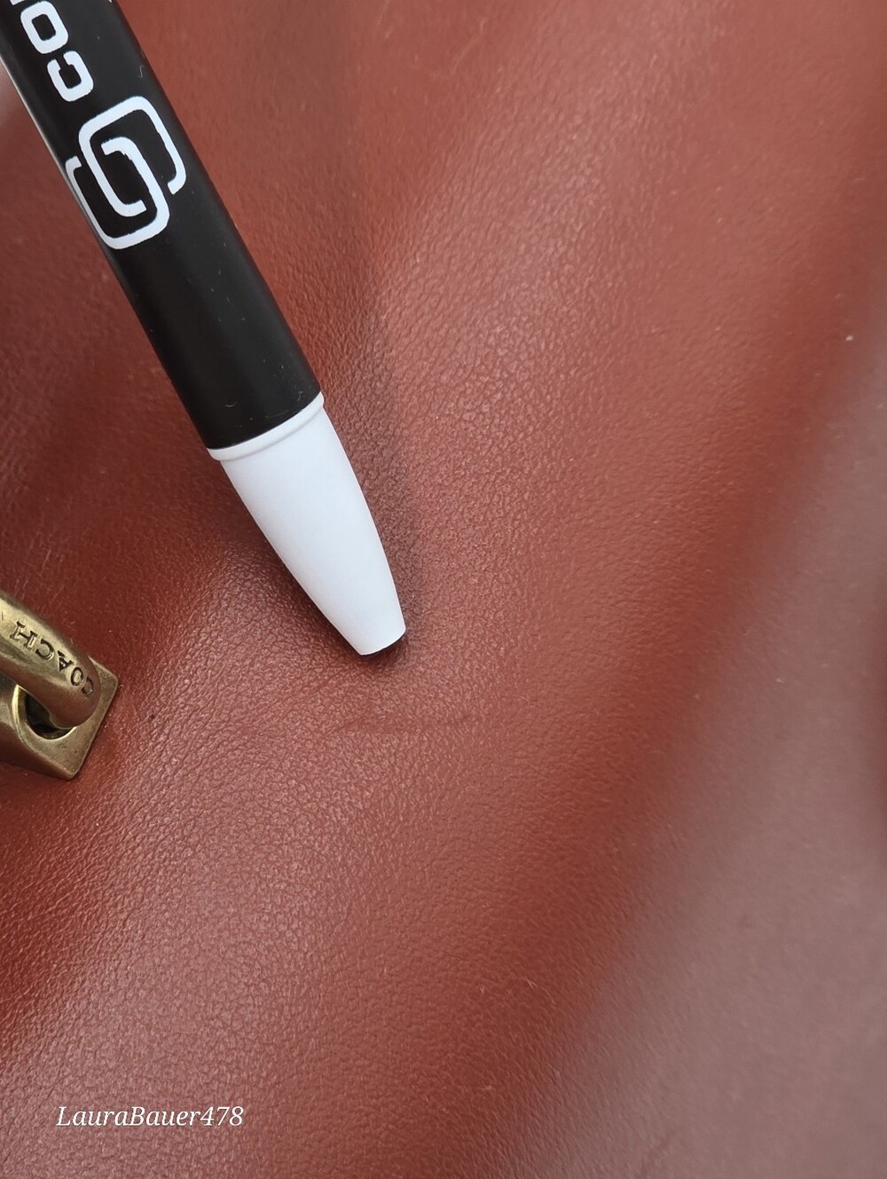 💥NWOT💥Coach Parker Top Handle Bag, Rust/ Signature Canvas - Picture 16 of 16
